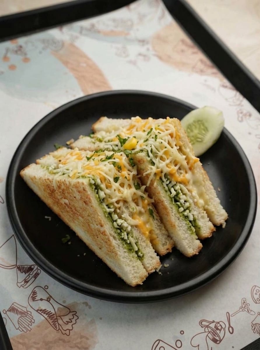 Jain Cheese Sandwich